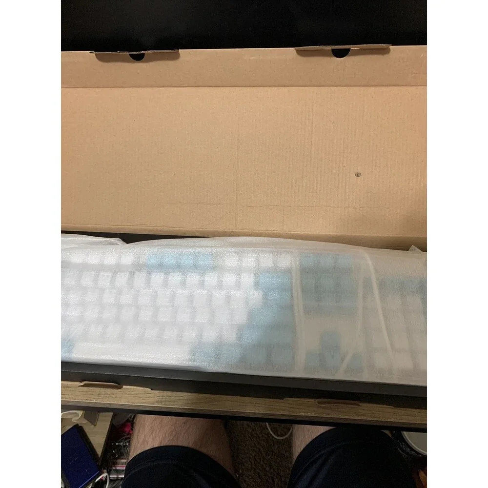 Deiog DY-101 Professional Competitive Mechanical Keyboard Used Minimal Teal